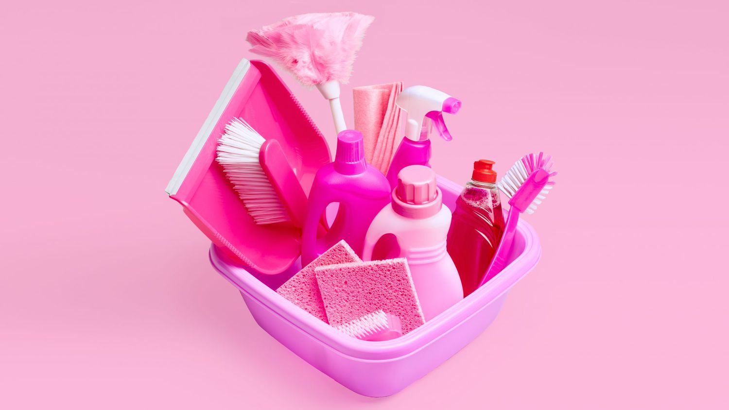 Professional cleaning supplies